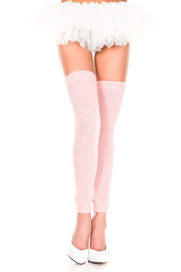 Music Legs Acrylic Knit Leg Warmers 1 Music Legs Acrylic Knit Leg Warmers