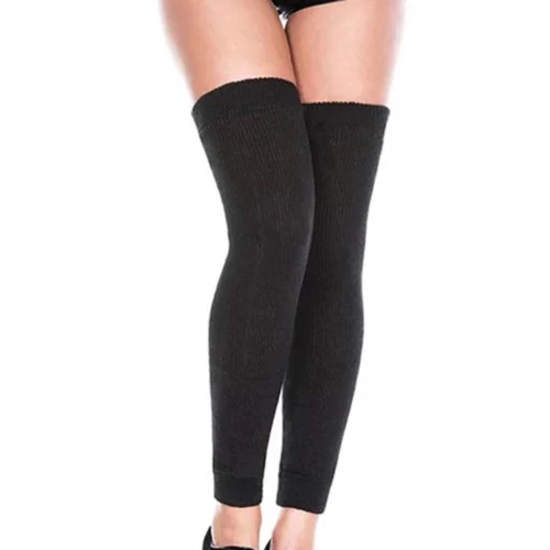 Music Legs Acrylic Knit Leg Warmers