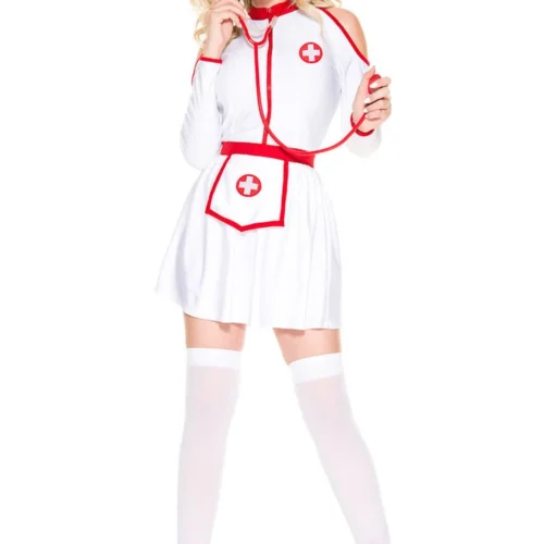 Music Legs Home Health Nurse Costume 9 Music Legs Home Health Nurse Costume