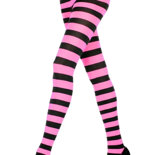 Music Legs Hosiery Striped Tights