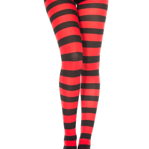 Music Legs Hosiery Striped Tights