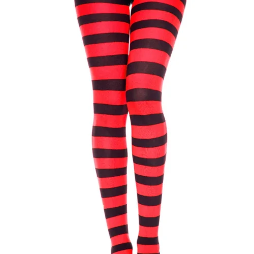 Music Legs Hosiery Striped Tights