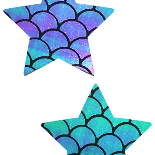 NevaNude Iridescent Mermaid Star Pasties