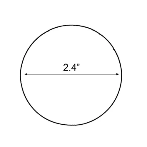 GE Apparel Red Plaid Circle Nipple Pasties
