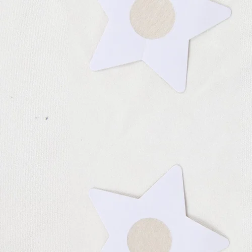 OY Brands Silver Sparkle Stars Pasties