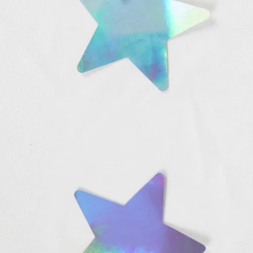 GE Apparel Holographic Star Pasties