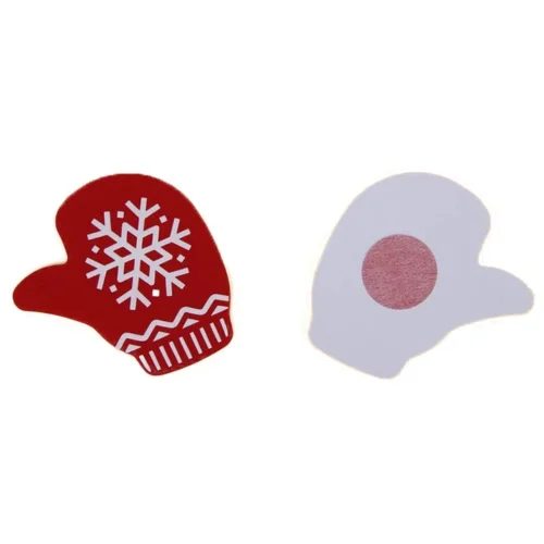 OY Brands Christmas Gloves Nipple Pasties