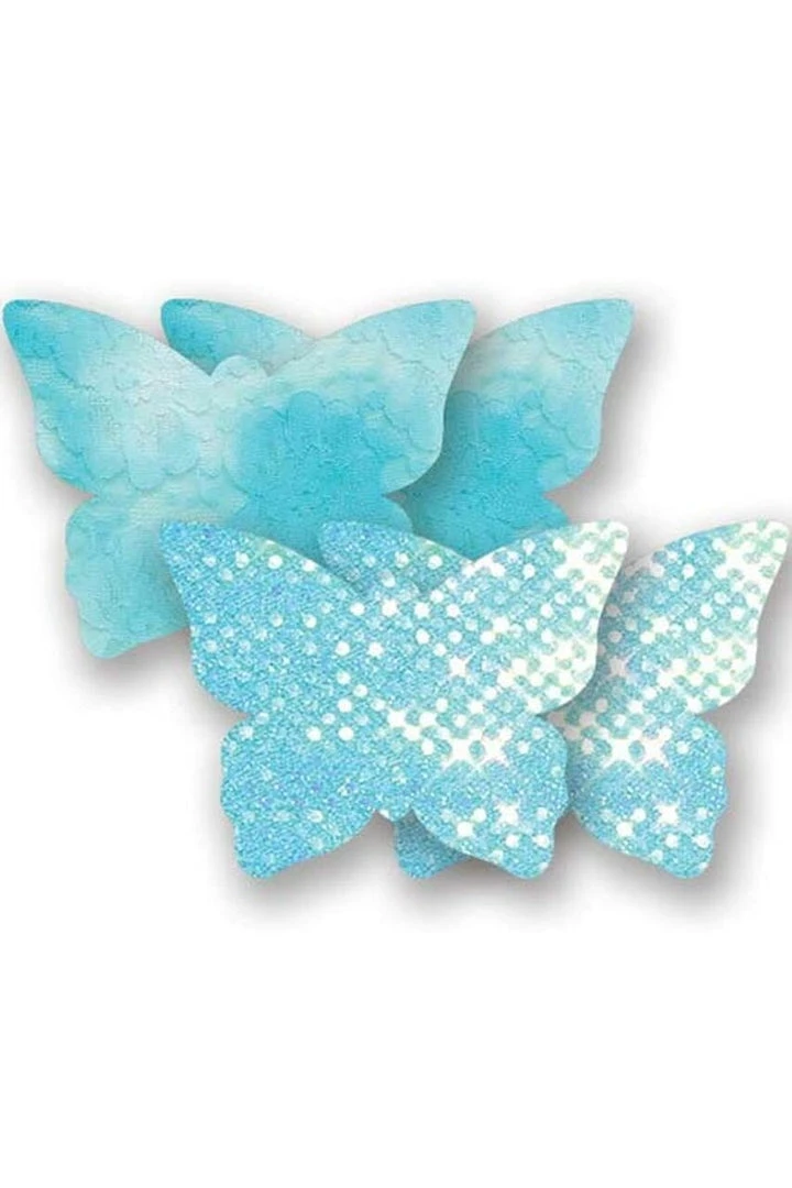 Bristols Six Pasties Majorca Butterfly Nipple Stickers 3 Bristols Six Pasties Majorca Butterfly Nipple Stickers