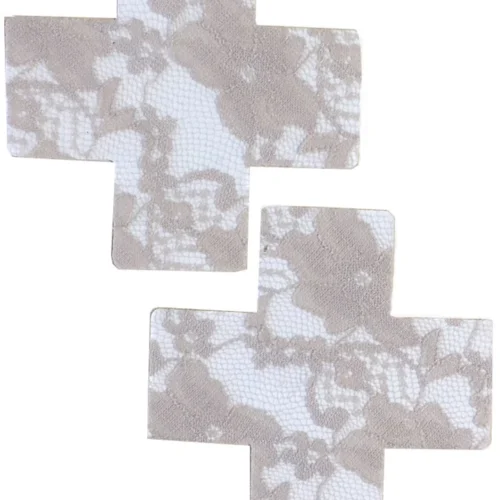 NevaNude Cappuccino Sheer Lace Nipple Pasties