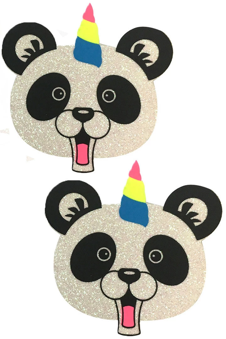 NevaNude Pandracorn UV Glitter Pasties 1 NevaNude Pandracorn UV Glitter Pasties