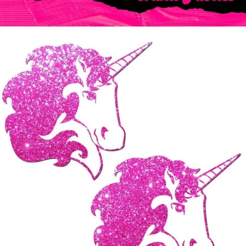 PASTEASE Brand Pasties Glitter Unicorn Pasties 10 PASTEASE Brand Pasties Glitter Unicorn Pasties