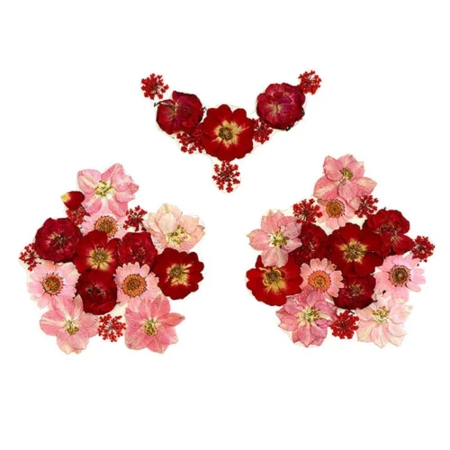 NevaNude Harvest Moondancer Red Real Dried Pressed Flower Nipztix