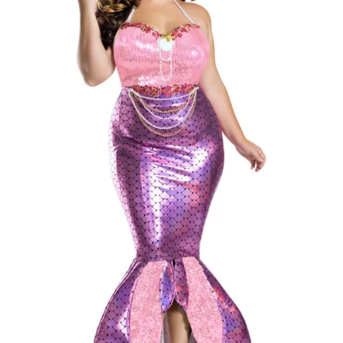 Party King Plus Size Blushing Beauty Mermaid Costume
