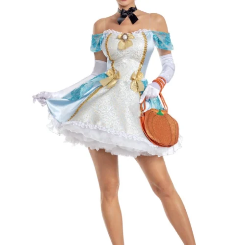 Party King Glass Slipper Honey Costume Sexy Halloween Costumes