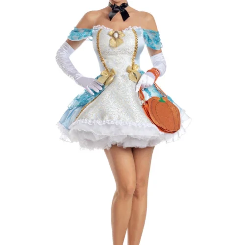 Party King Glass Slipper Honey Costume Sexy Halloween Costumes