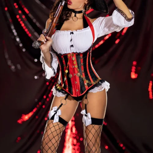Party King Sexy Halloween Costumes Buccaneer Babe Costume