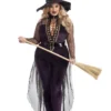 Party King Plus Size Midnight Violet Witch Costume Plus Costumes