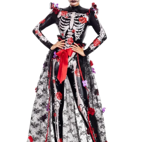 Party King Rosas Day Of The Dead Costume Sexy Halloween Costumes