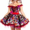 Party King Plus Costumes Lady Muerta Costume Plus