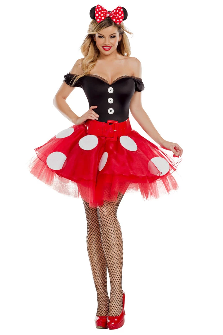 Party King Coquette Mouse Costume 3 Party King Coquette Mouse Costume