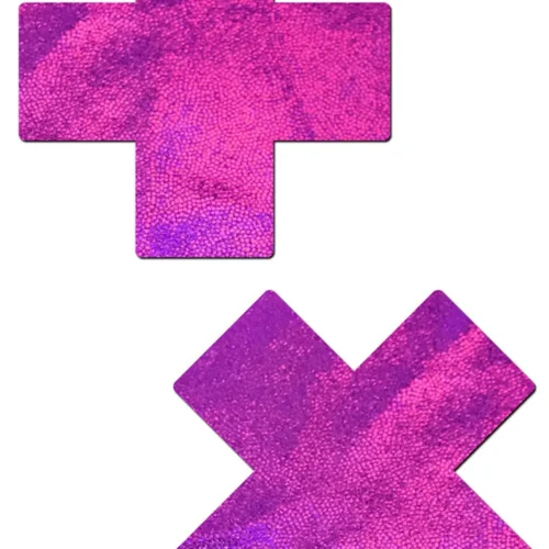 Pastease Pink Holographic X Pasties
