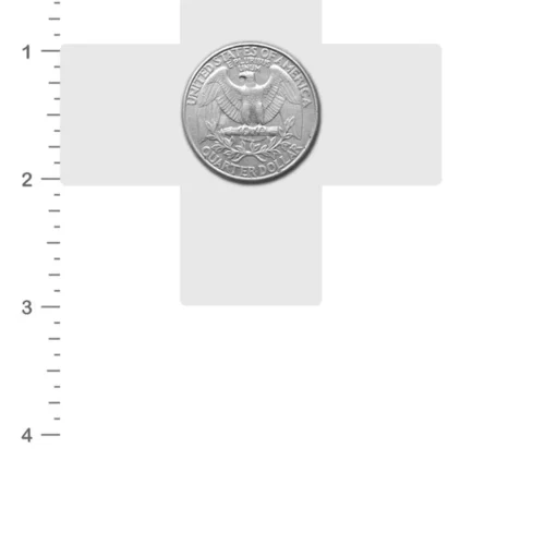 Pastease Reflective Rainbow X Nipple Pasties