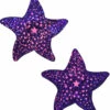 Pastease Purple Pink Glitter Star Fish Pasties