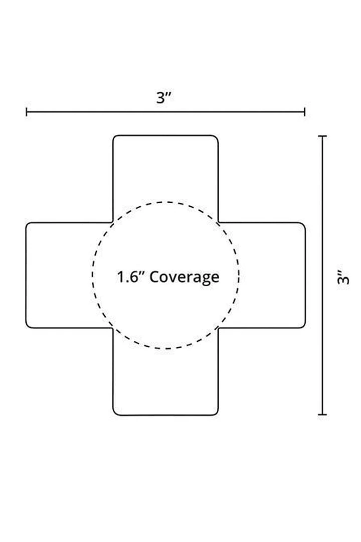 GE Apparel Holographic Double X Pasties 2 GE Apparel Holographic Double X Pasties