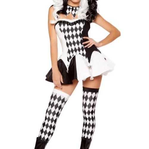 Roma Costume Devious Jester Costume Sexy Halloween Costumes