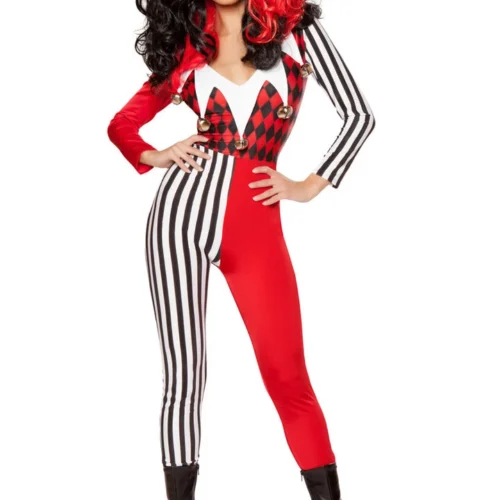Roma Costume Mischievous Jester Costume Sexy Halloween Costumes