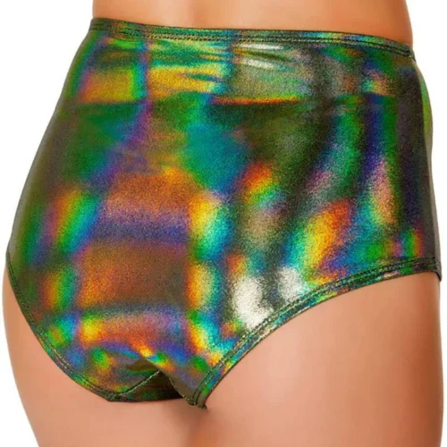 Roma Costume Lace-Up High Waisted Shorts