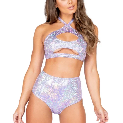 Roma Costume Clothing Keyhole Underboob Cropped Top 14 Roma Costume Clothing Keyhole Underboob Cropped Top