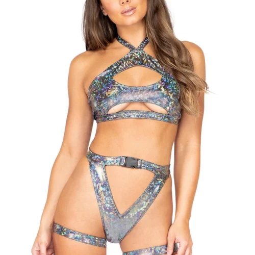 Roma Costume Clothing High Rise Shorts With Stomach Cutout