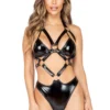 Roma Costume Latex Triangle Bikini Top Clothing