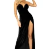 Roma Costume Clothing Floor Length Velvet Dress