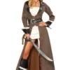 Roma Costume Deluxe Pirate Captain Costume Sexy Halloween Costumes
