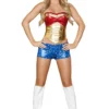 Roma Costume Wonder Heroine Costume Sexy Halloween Costumes