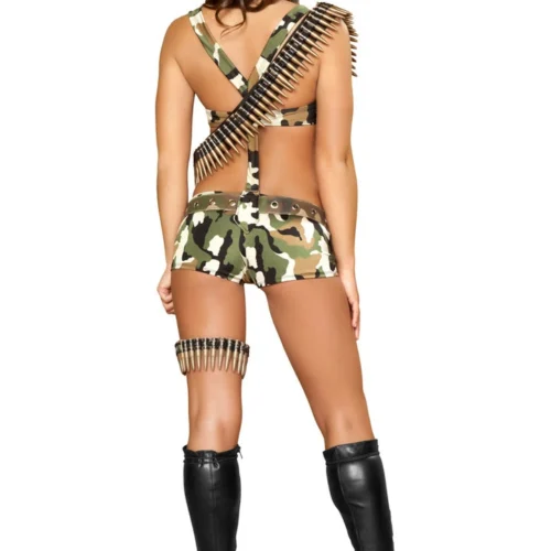 Roma Costume Seductive Soldier Costume Sexy Halloween Costumes