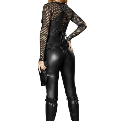 Roma Costume Sexy SWAT Agent Costume Sexy Halloween Costumes