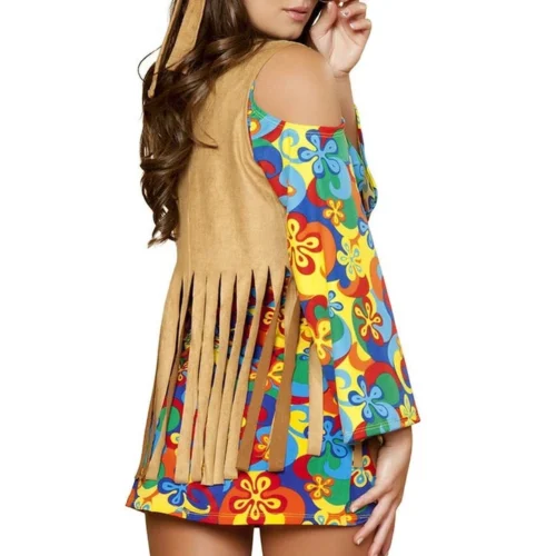Roma Costume Groovy Flower Child Hippie Costume Sexy Halloween Costumes 7 Roma Costume Groovy Flower Child Hippie Costume Sexy Halloween Costumes