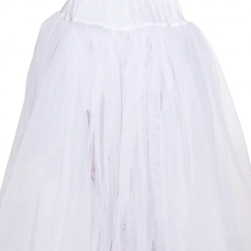Roma Costume Petticoats Full Length White Petticoat