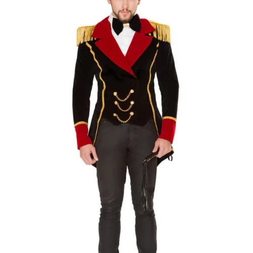 Roma Costume Men's Ringmaster Costume Sexy Halloween Costumes