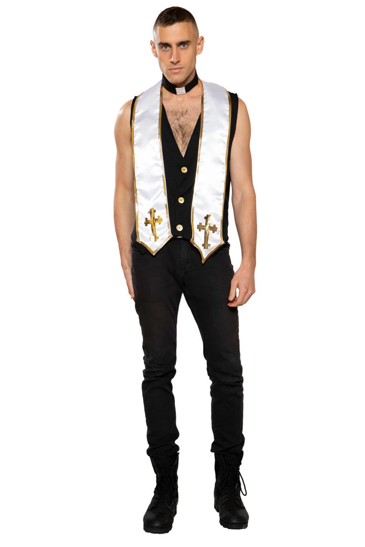 Roma Costume Sexy Halloween Costumes Men's Priest Costume 2 Roma Costume Sexy Halloween Costumes Men's Priest Costume