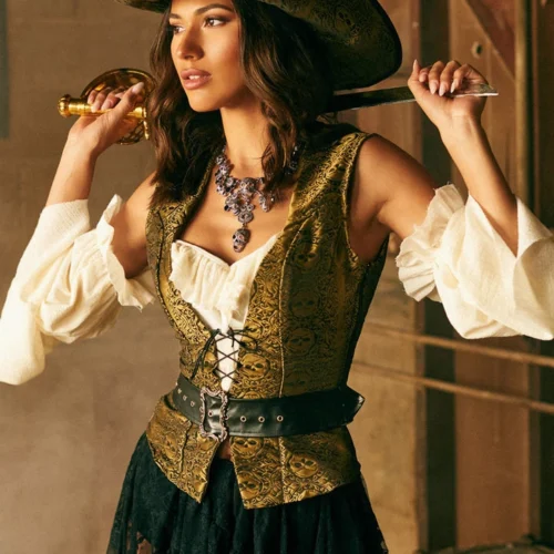 Roma Costume Sexy Halloween Costumes Pirate Queen Costume