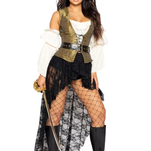 Roma Costume Sexy Halloween Costumes Pirate Queen Costume