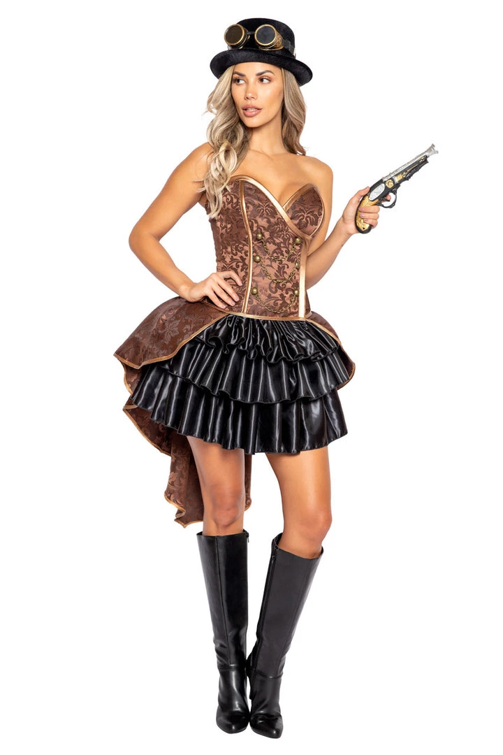 Roma Costume Sexy Four Piece Steampunk Costume Sexy Halloween Costumes 1 Roma Costume Sexy Four Piece Steampunk Costume Sexy Halloween Costumes