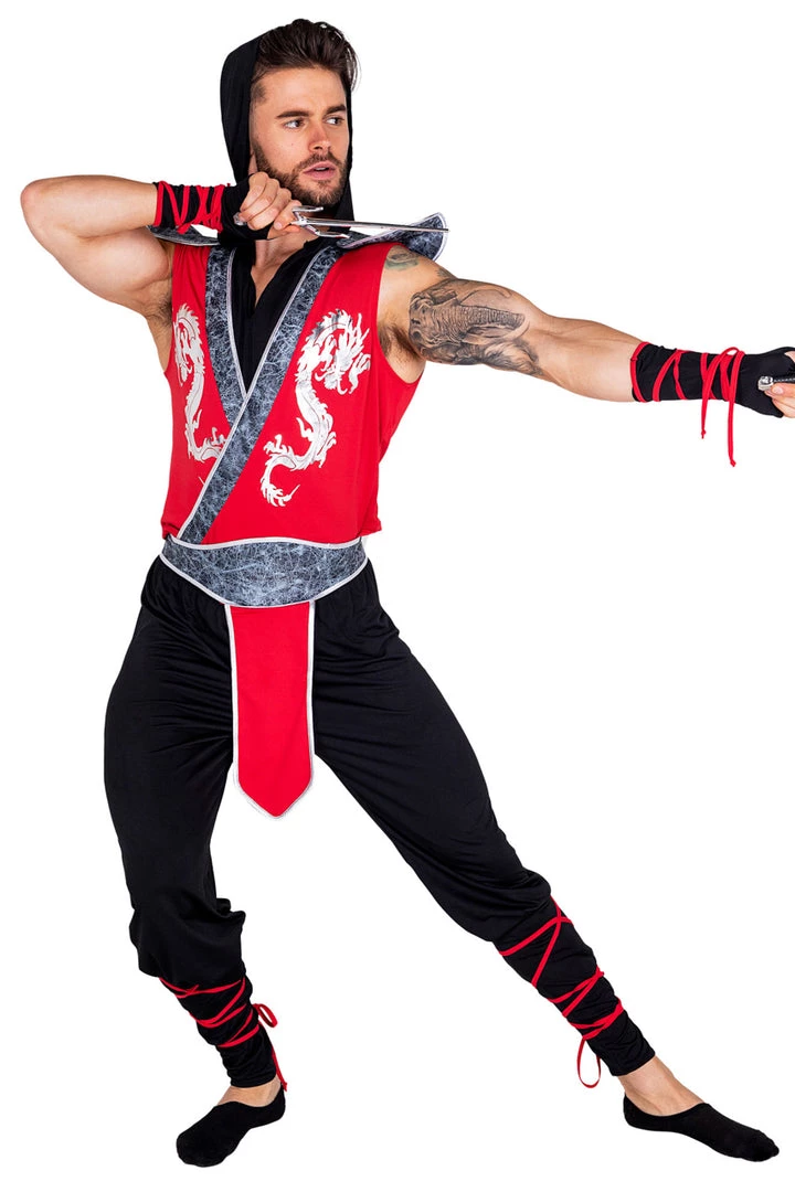 Roma Costume Sexy Halloween Costumes Men's Deadly Combat Ninja Costume 3 Roma Costume Sexy Halloween Costumes Men's Deadly Combat Ninja Costume