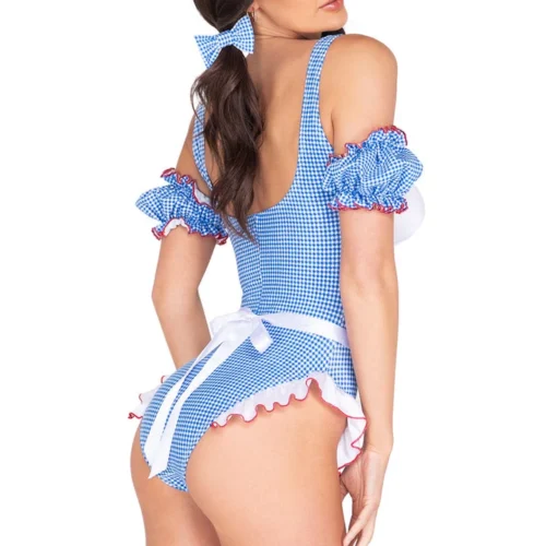Roma Costume Sexy Halloween Costumes Gingham Kansas Girl Costume