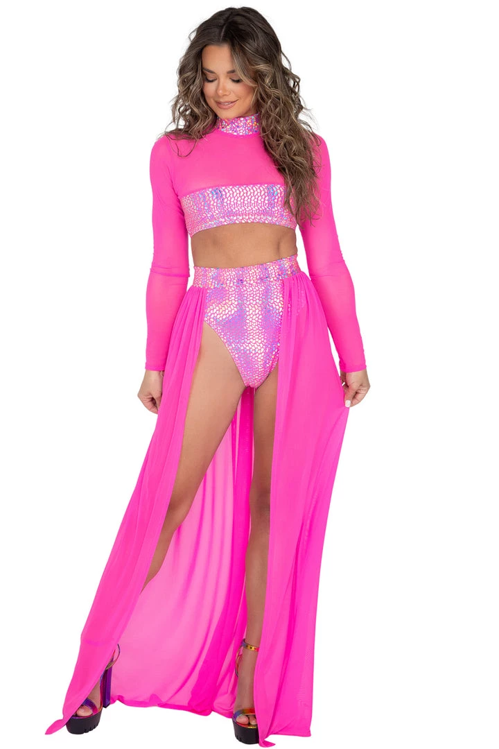 Roma Costume Metallic High Waisted Bikini Shorts 2 Roma Costume Metallic High Waisted Bikini Shorts