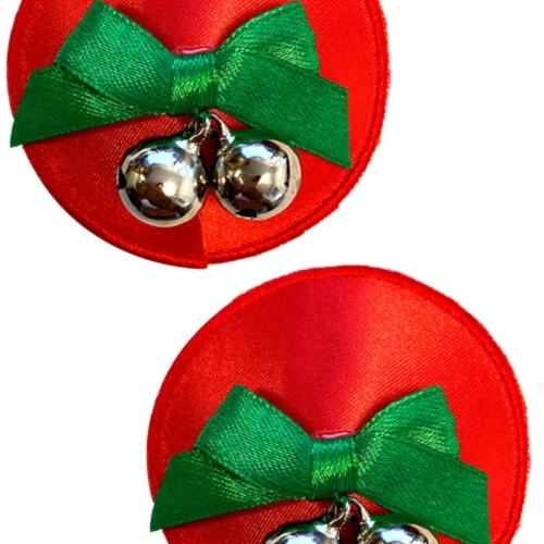 NevaNude Lingerie Jingle Bells Reusable Silicone Nipple Pasties